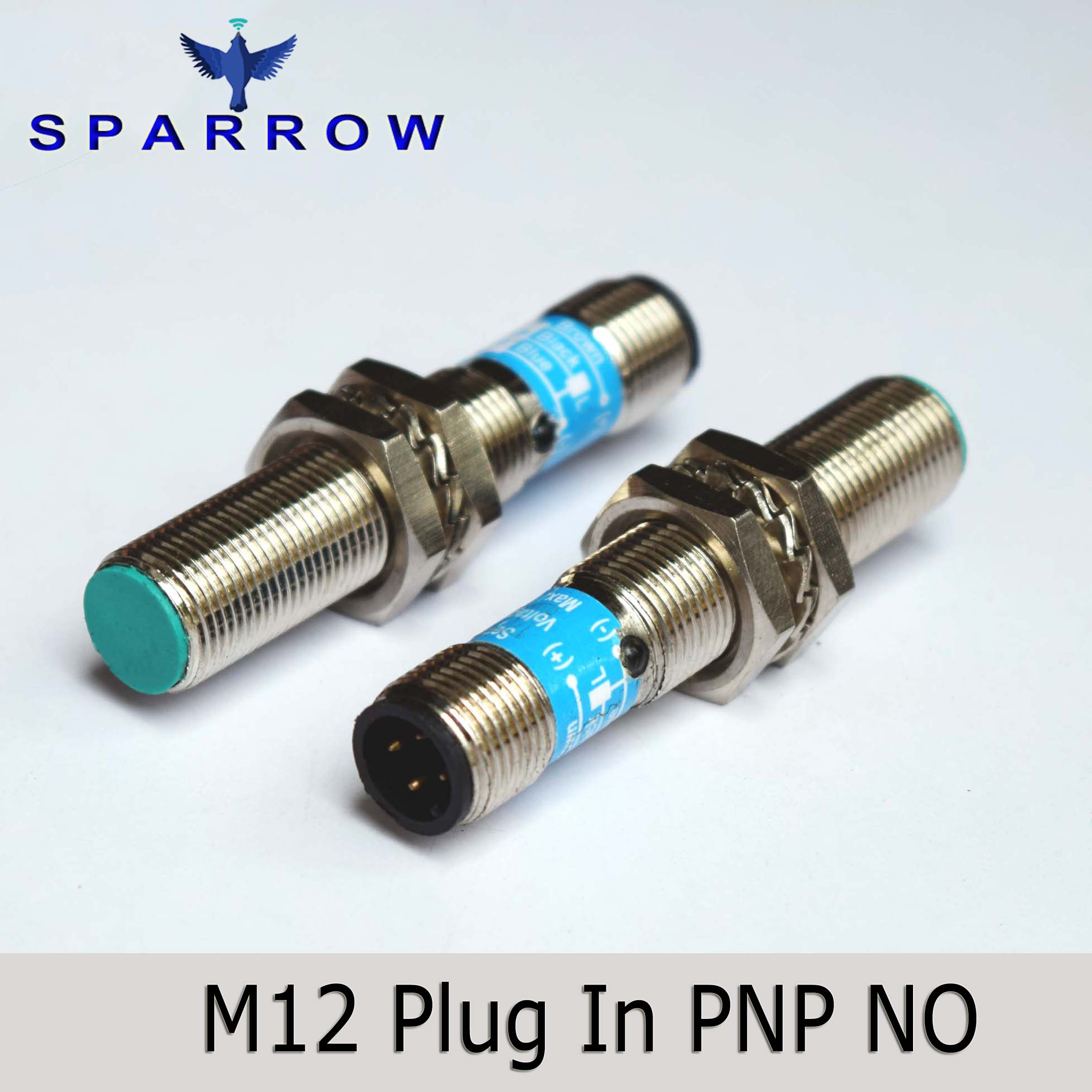 M12 PLUG PNP NO
